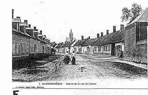 Ville de HARBONNIERES Carte postale ancienne