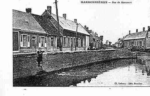 Ville de HARBONNIERES Carte postale ancienne