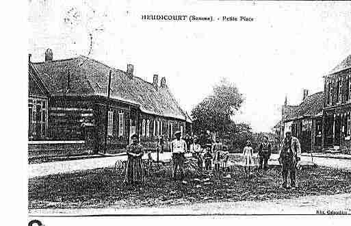 Ville de HEUDICOURT Carte postale ancienne