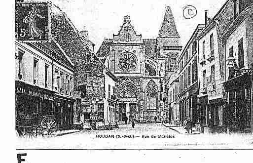 Ville de HOUDAN Carte postale ancienne