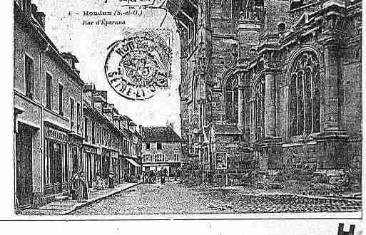 Ville de HOUDAN Carte postale ancienne