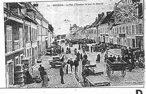 Ville de HOUDAN Carte postale ancienne