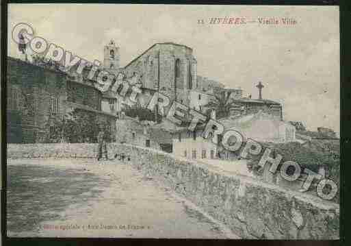 Ville de HYERES Carte postale ancienne