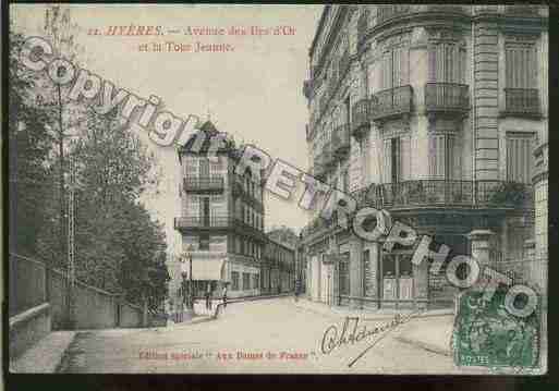 Ville de HYERES Carte postale ancienne