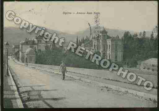 Ville de HYERES Carte postale ancienne