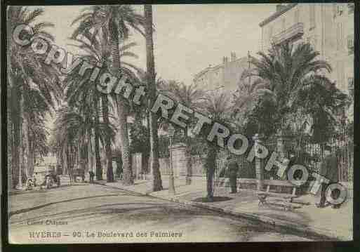 Ville de HYERES Carte postale ancienne