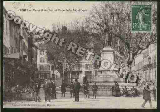 Ville de HYERES Carte postale ancienne