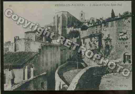 Ville de HYERES Carte postale ancienne