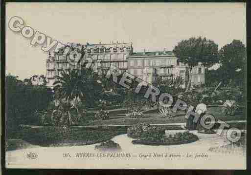 Ville de HYERES Carte postale ancienne