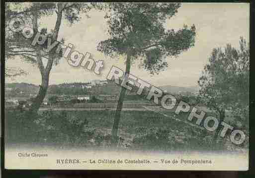 Ville de HYERES Carte postale ancienne