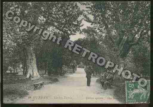 Ville de HYERES Carte postale ancienne