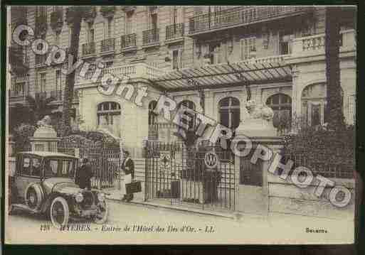 Ville de HYERES Carte postale ancienne