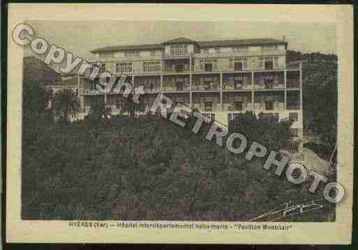 Ville de HYERES Carte postale ancienne