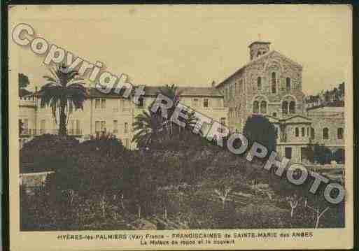 Ville de HYERES Carte postale ancienne