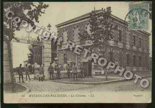 Ville de HYERES Carte postale ancienne