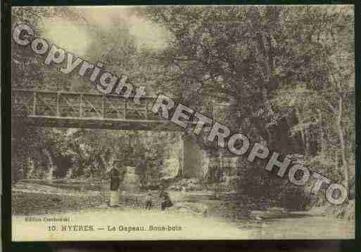 Ville de HYERES Carte postale ancienne