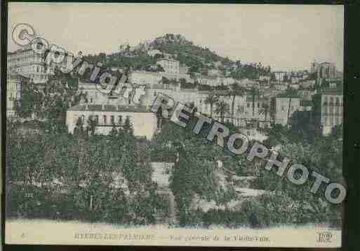 Ville de HYERES Carte postale ancienne