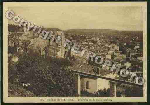 Ville de HYERES Carte postale ancienne