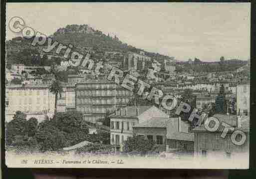 Ville de HYERES Carte postale ancienne