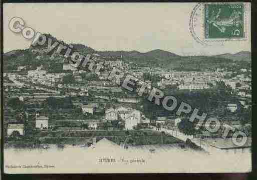 Ville de HYERES Carte postale ancienne