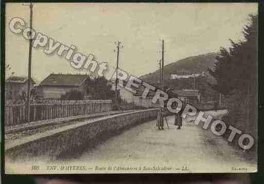 Ville de HYERES Carte postale ancienne