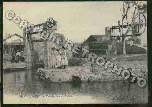 Ville de HYERES Carte postale ancienne