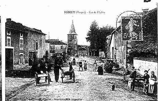 Ville de IGNEY Carte postale ancienne