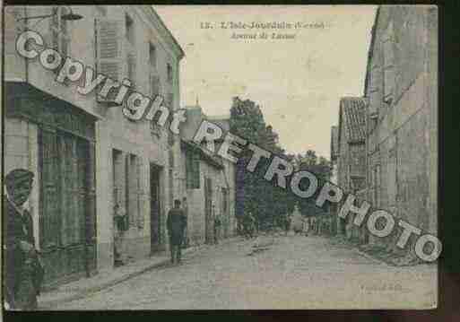 Ville de ISLEJOURDAIN(L\') Carte postale ancienne