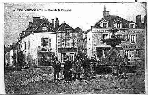 Ville de ISLESURSEREIN(L\') Carte postale ancienne