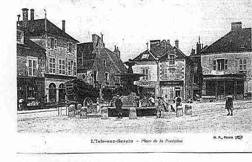 Ville de ISLESURSEREIN(L\') Carte postale ancienne