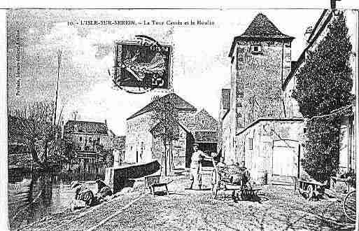 Ville de ISLESURSEREIN(L\') Carte postale ancienne