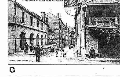 Ville de LABASTIDEROUAIROUX Carte postale ancienne