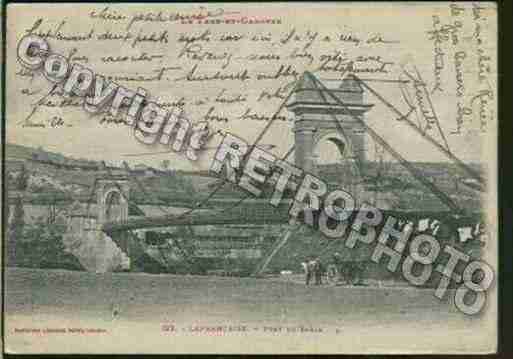 Ville de LAFRANCAISELUNEL Carte postale ancienne