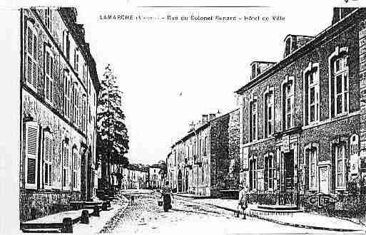 Ville de LAMARCHE Carte postale ancienne