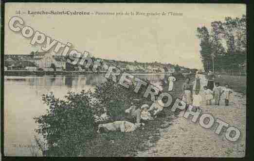 Ville de LAROCHESAINTCYDROINE Carte postale ancienne