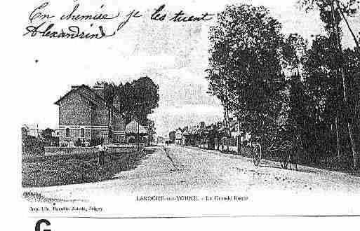 Ville de LAROCHESAINTCYDROINE Carte postale ancienne