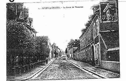 Ville de LIGNYLECHATEL Carte postale ancienne