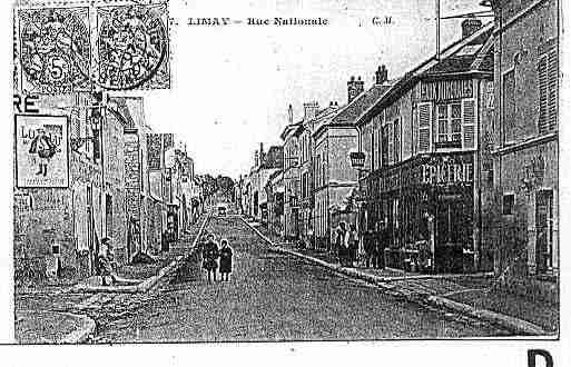 Ville de LIMAY Carte postale ancienne