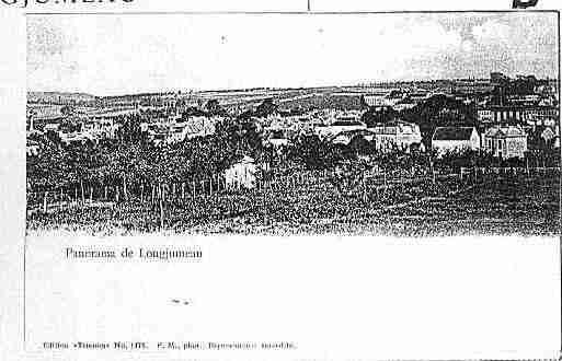 Ville de LONGJUMEAU Carte postale ancienne