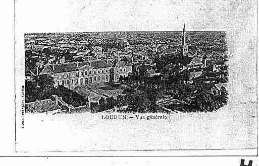 Ville de LOUDUN Carte postale ancienne