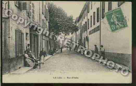 Ville de LUC(LE) Carte postale ancienne