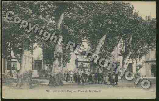 Ville de LUC(LE) Carte postale ancienne