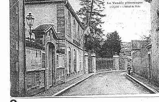 Ville de LUCON Carte postale ancienne