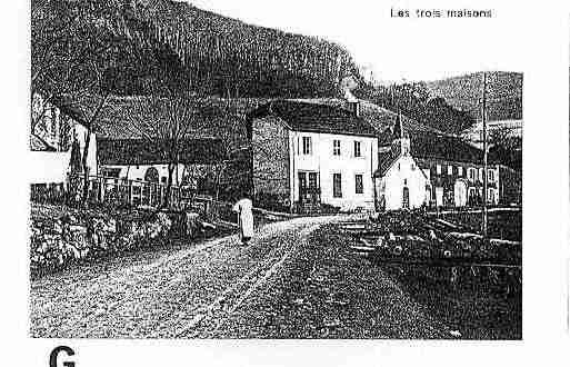 Ville de LUSSE Carte postale ancienne