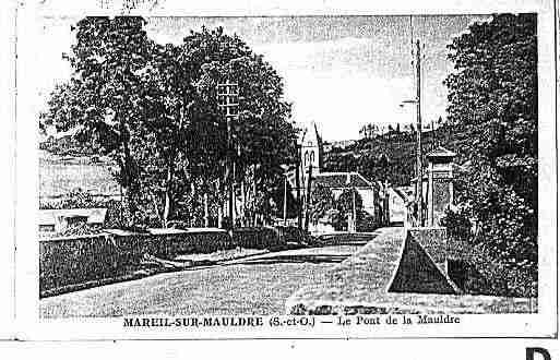 Ville de MAREILSURMAULDRE Carte postale ancienne