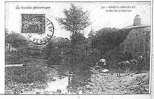 Ville de MAREUILSURLAYDISSAIS Carte postale ancienne