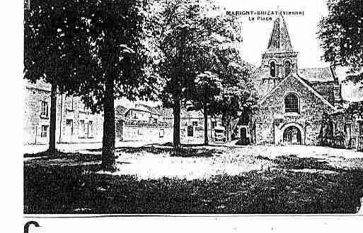 Ville de MARIGNYBRIZAY Carte postale ancienne