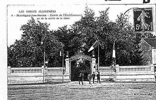 Ville de MARTIGNYLESBAINS Carte postale ancienne