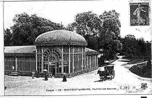 Ville de MARTIGNYLESBAINS Carte postale ancienne