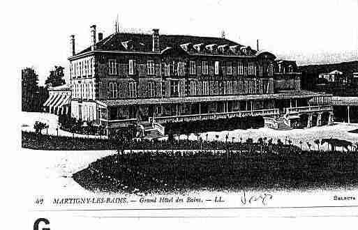 Ville de MARTIGNYLESBAINS Carte postale ancienne